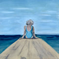 The Long Dock — Original Oil Painting